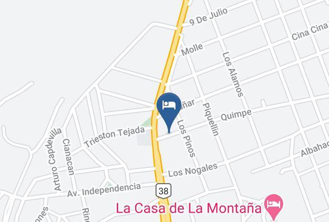 Punilla Department - Complejo Quimpe Maps