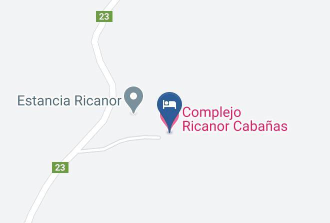 Lago Argentino - Complejo Ricanor Cabanas Maps