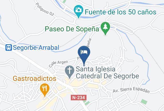 Castellon - Belluga Alojamiento Maps