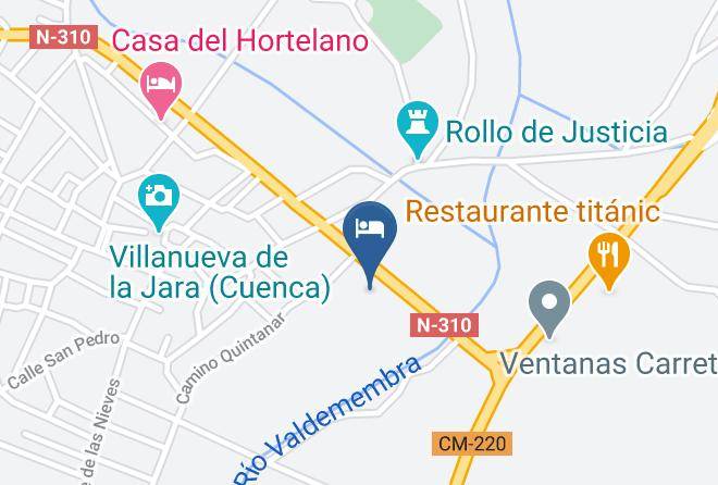 Cuenca - Complejo Rural Las Aldabas Maps
