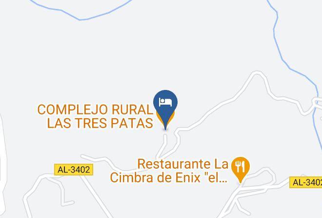 Almeria - Complejo Rural Las Tres Patas Maps