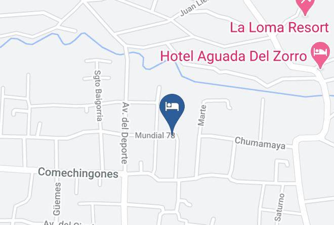 Santa Rosa Dellara - Complejo Sagrado Corazon Maps