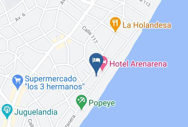Villa Gesell - Complejo Sakura Maps