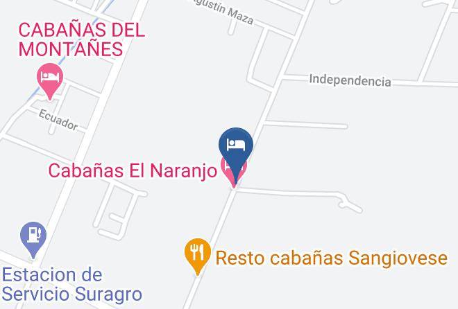 San Rafael - Complejo Sangiovese Maps