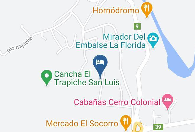 Coronel Pringles Department - Complejo Siyabona Maps