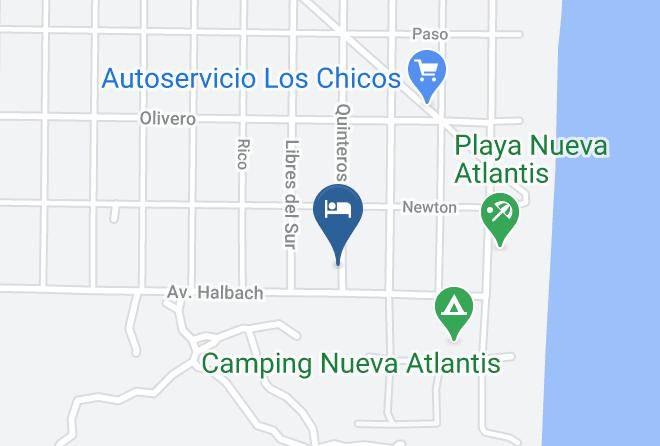 Mar Del Tuyu - Complejo Solanas Maps