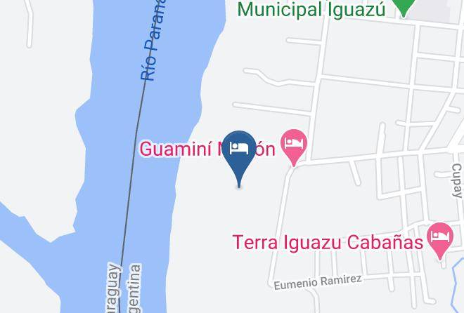 Puerto Esperanza - Complejo Supara Cataratas Maps