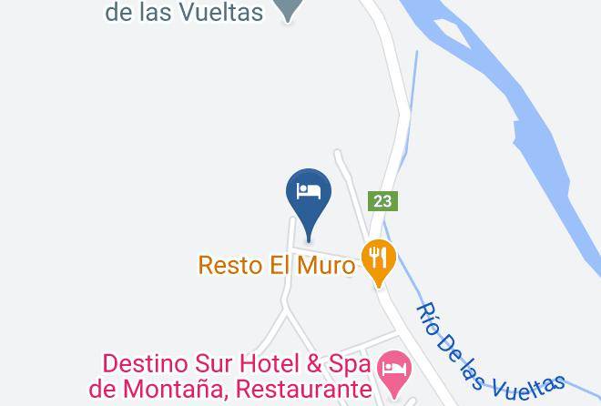 Lago Argentino - Complejo Sur Azul Maps