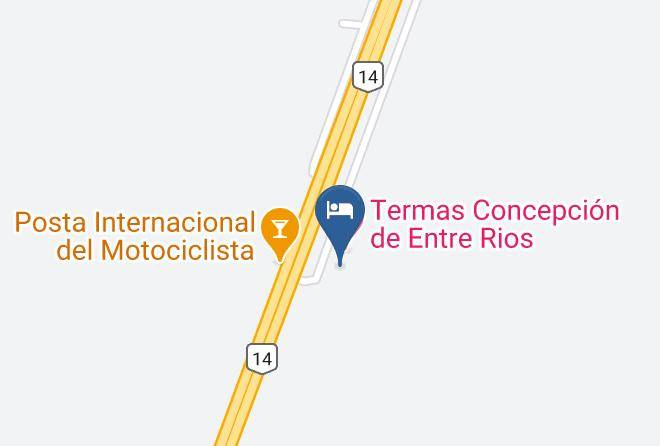 Concepcion Del Uruguay - Complejo Termas Concepcion Maps