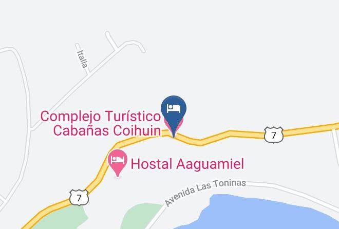 Llanquihue Province - Complejo Turistico Cabanas Coihuin Maps