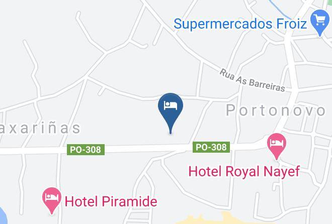 Pontevedra - Complejo Turistico Cabicastro Maps