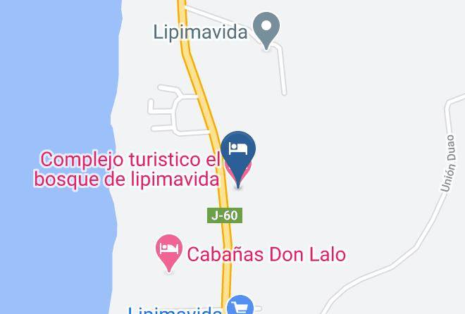 Curico Province - Complejo Turistico El Bosque De Lipimavida Maps