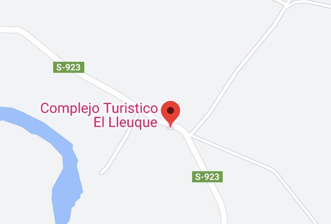 Cautin Province - Complejo Turistico El Lleuque Maps