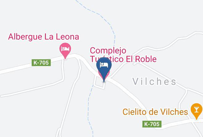 Talca Province - Complejo Turistico El Roble Maps