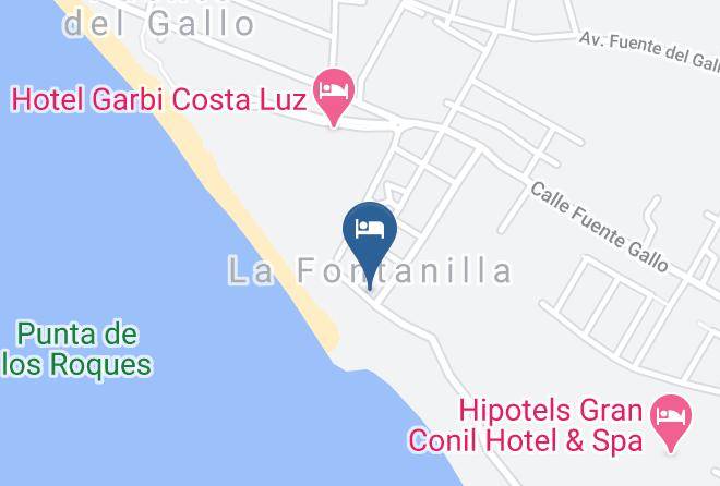 Complejo Turistico El Roqueo De Conil Map