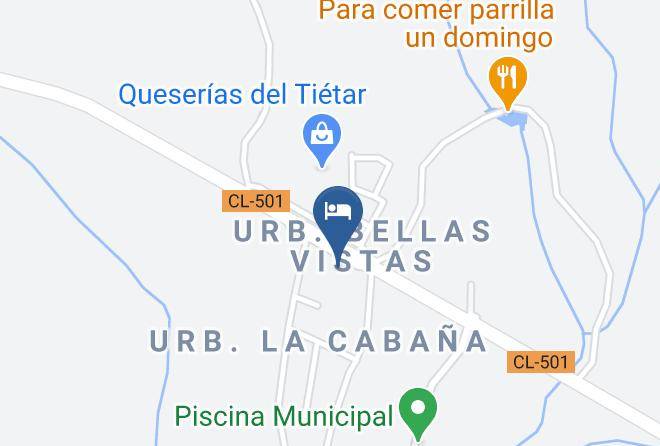 Avila - Complejo Turistico La Cabana Maps