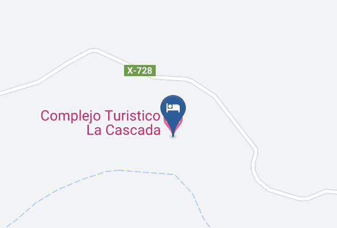 General Carrera Province - Complejo Turistico La Cascada Maps