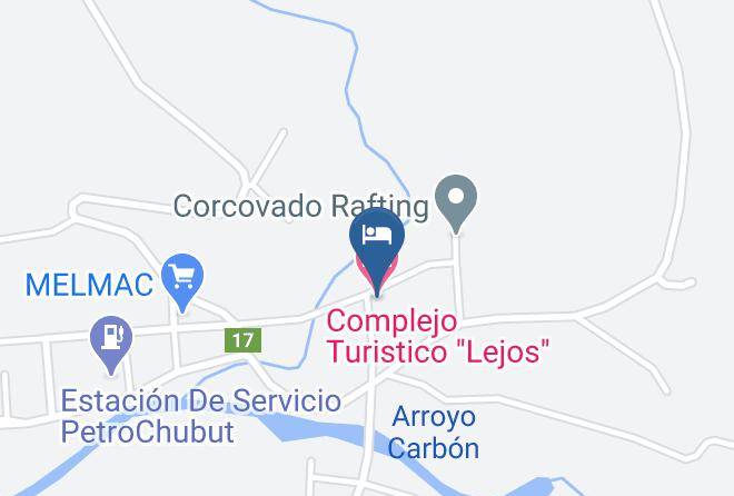 Futaleufu Department - Complejo Turistico Lejos Maps