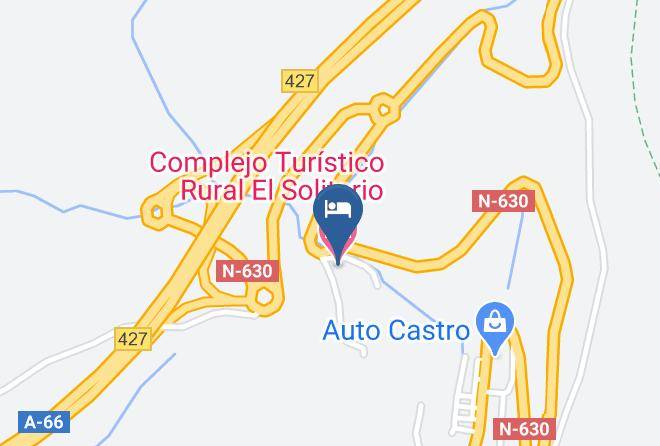 Caceres - Complejo Turistico Rural El Solitario Maps
