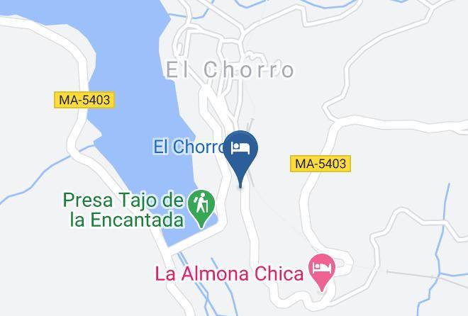 Malaga - Complejo Turistico Rural La Garganta Maps