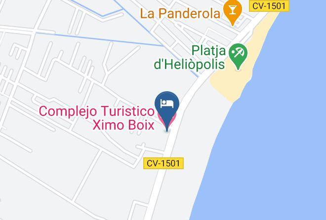 Complejo Turistico Ximo Boix Map