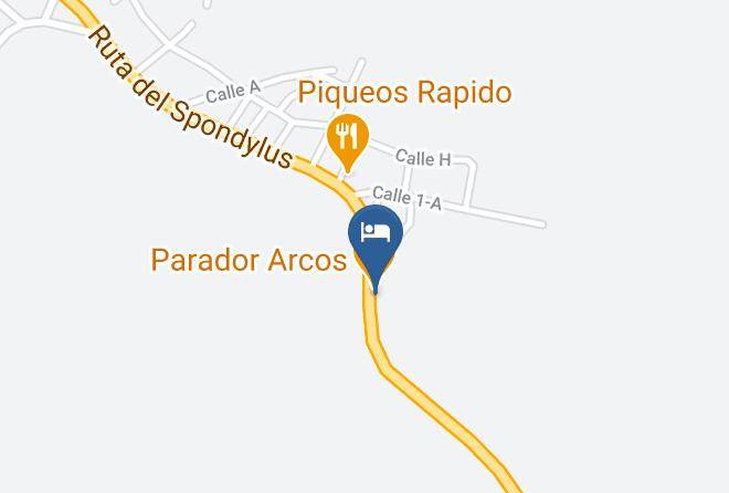 Puerto Lopez - Complejo Vacacional Vida Sana Mana Maps