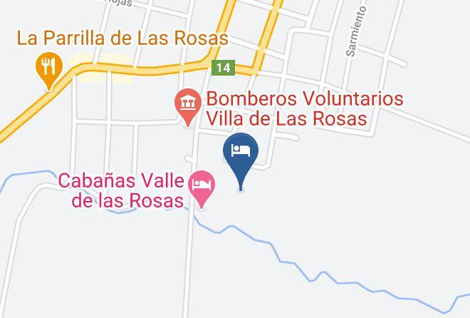San Javier Department - Complejo Valle De Las Rosas Maps