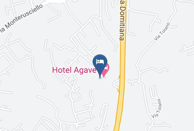 Complesso Agave Hotel Map