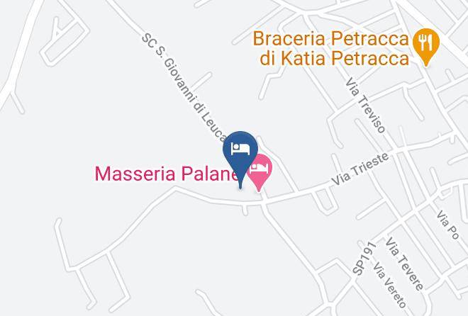 Lecce - Complesso Centopietre Maps