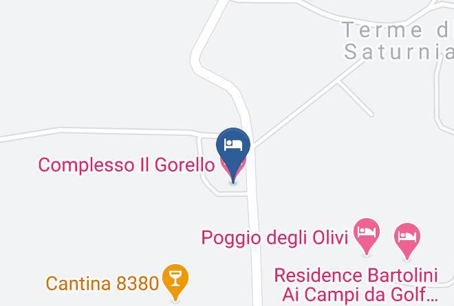 Grosseto - Complesso Il Gorello Maps