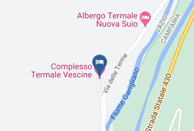 Complesso Termale Vescine Map