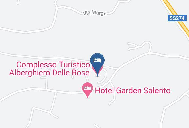 Complesso Turistico Alberghiero Delle Rose Map