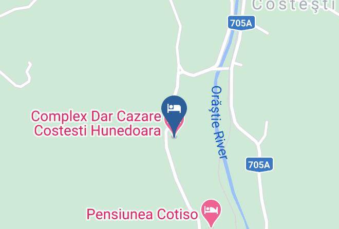 Orastioara De Sus - Complex Dar Cazare Costesti Hunedoara Maps