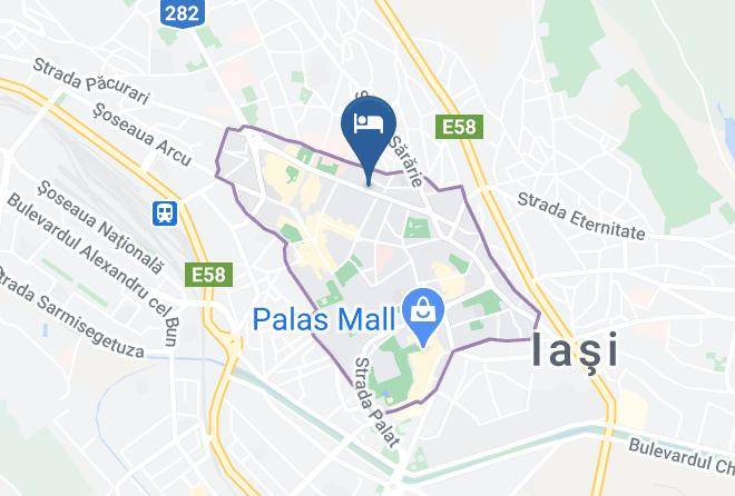 Iasi - Complex Hotelier Municipal Maps