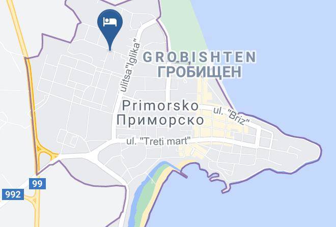 Primorsko - Complex Laguna Maps