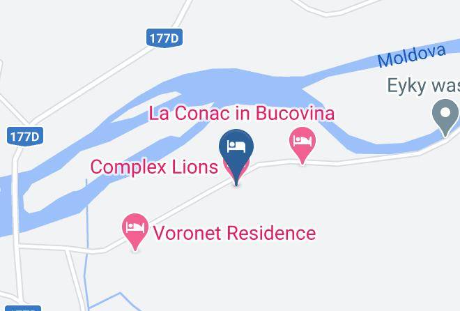 Gura Humorului - Complex Lions Bucovina Maps