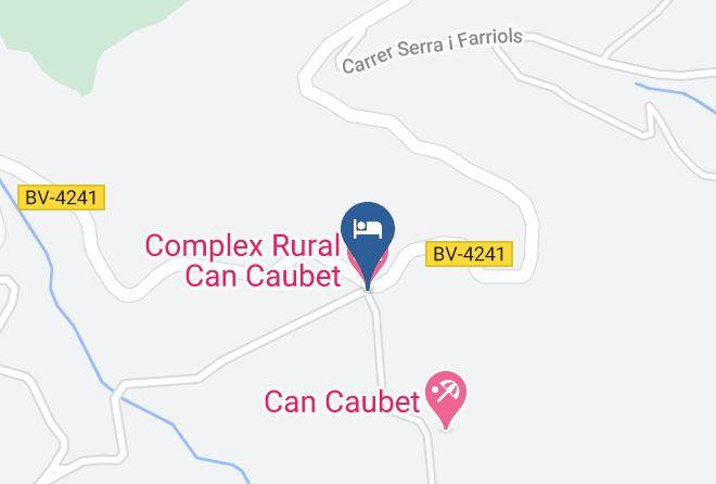 Complex Rural Can Caubet Map