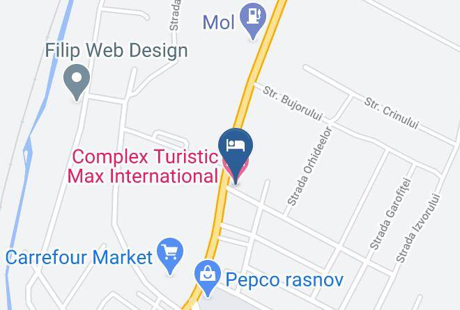 Rasnov - Complex Turistic Max International Maps