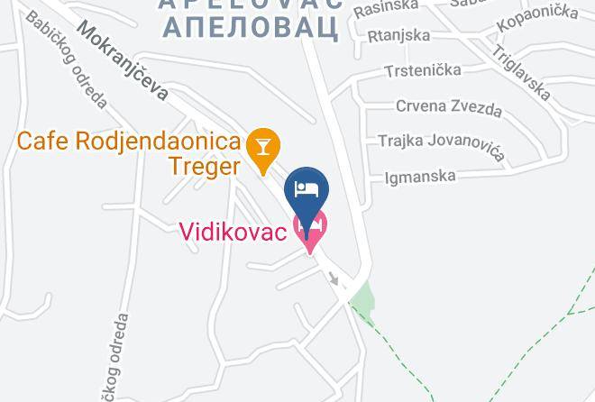 Nisava District - Complex Vidikovac Maps