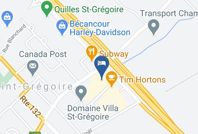 Becancour Regional County Municipality - Complexe Hotelier Le 55 Maps