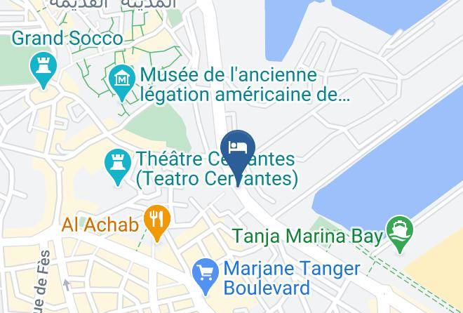 Tangiers - Complexe Jardins Andalouse Maps