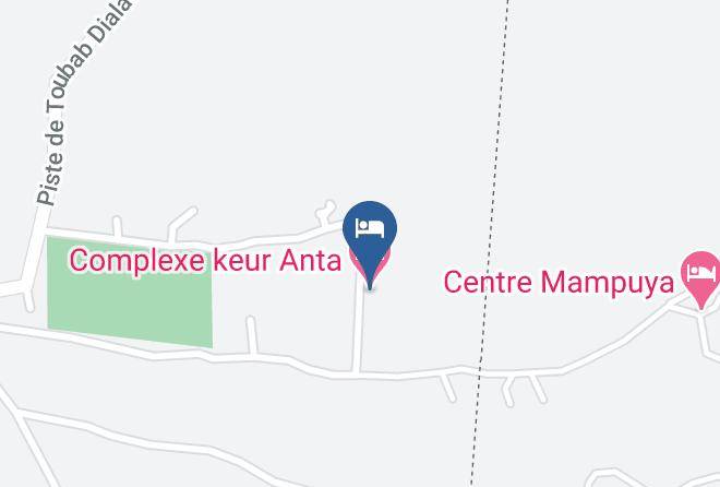Mbour - Complexe Keur Anta Maps