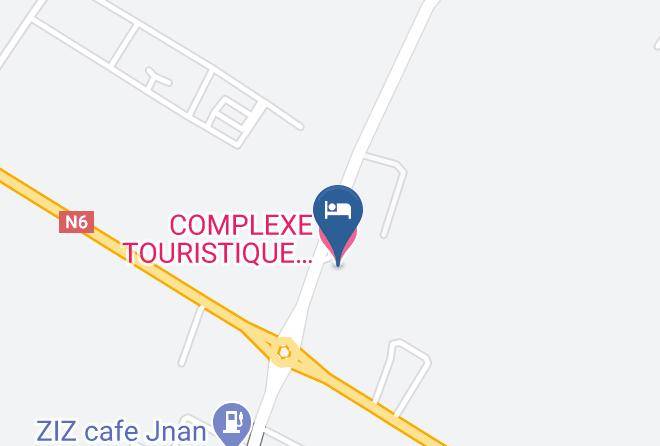 Meknes - Complexe Touristique Rayhane Maps