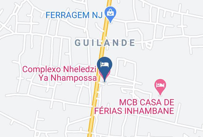 Inhambane - Complexo Nheledzi Ya Nhampossa Maps