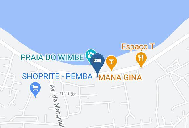 Cidade De Pemba - Complexo Turistico Caracol Maps