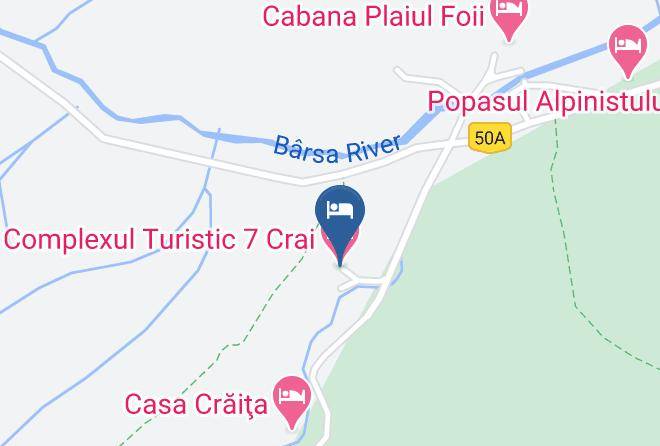 Zarnesti - Complexul Turistic 7 Crai Maps