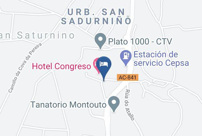 Auna - Compostela Inn Maps