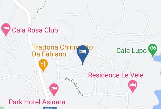 Sassari - Comprensorio Punta Negra Maps