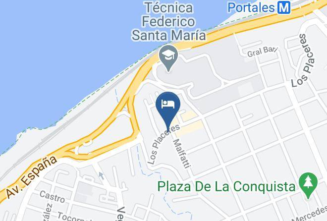 Valparaiso Province - Comunidad Edificio Los Navegantes Maps