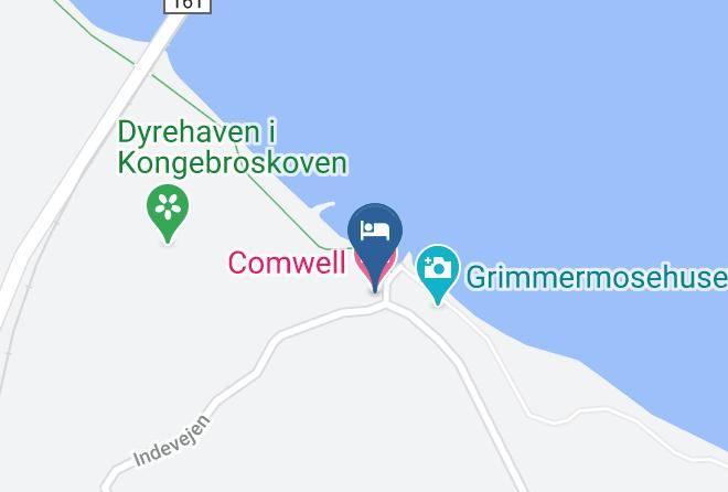 Comwell Kongebrogaarden Map